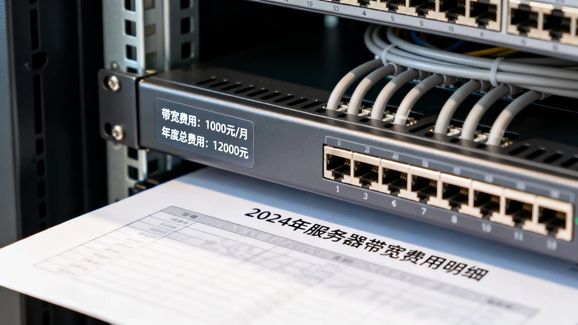 服务器带宽费用明细