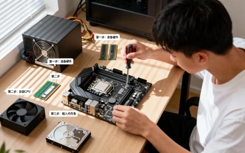 手搓电脑教程简单吗，新手小白如何自己组装电脑？