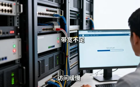 服务器带宽不足的表现有哪些？网站访问慢是带宽不够吗？