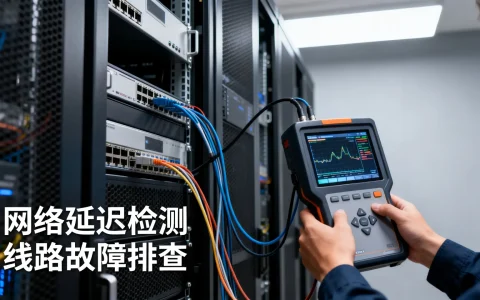 服务器网络延迟高怎么办？如何检测和解决线路故障