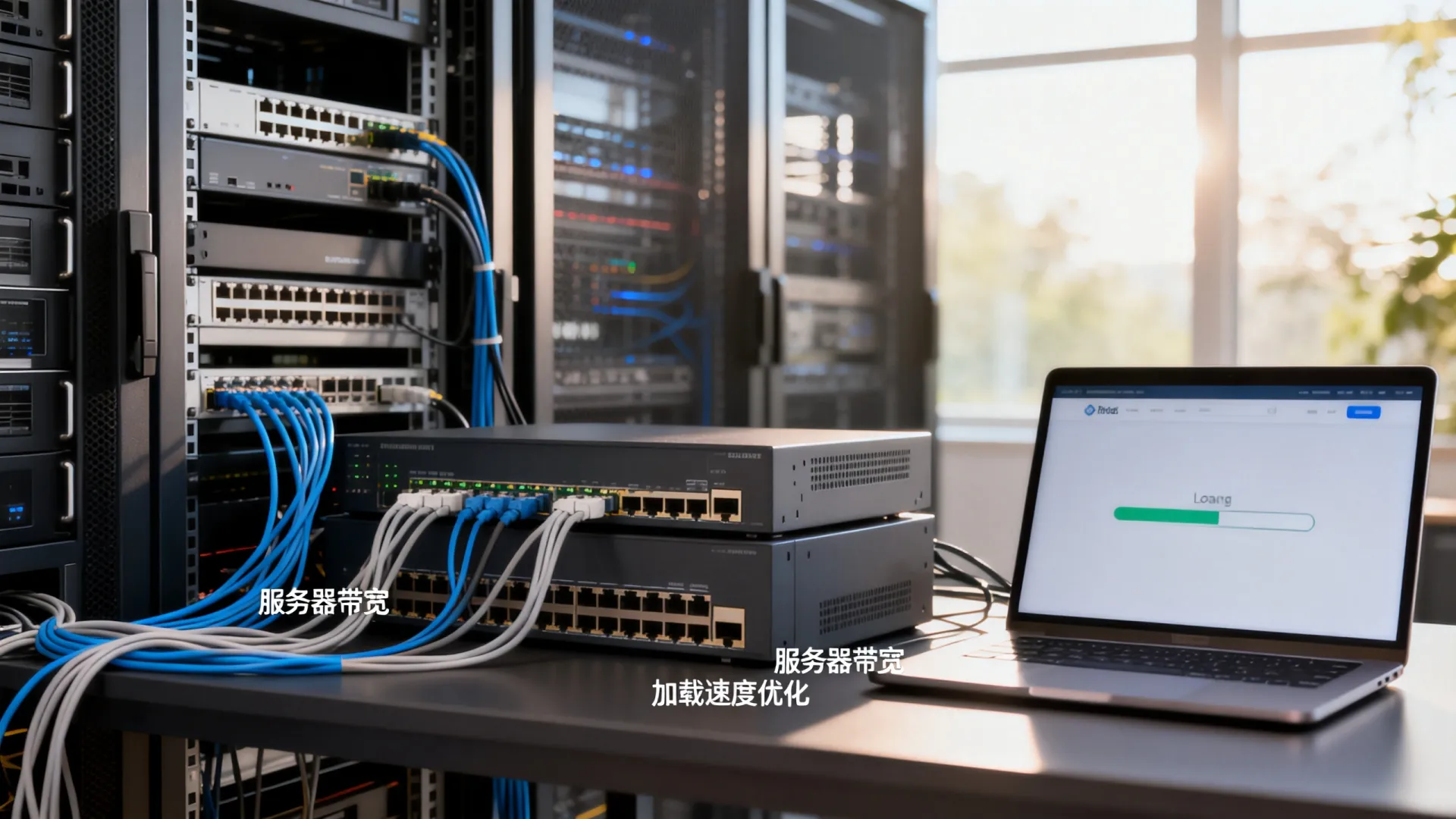 网站打开慢是服务器带宽不够吗