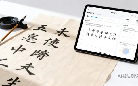 ai书法评分准确吗？在线智能书法测评系统推荐