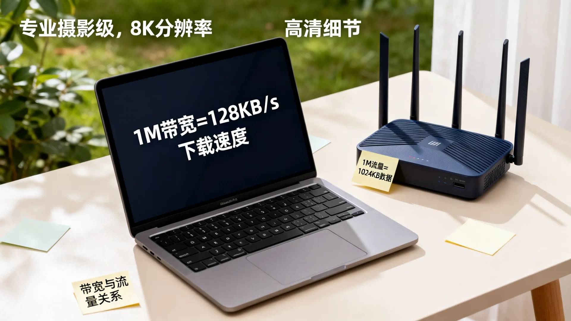 带宽1M等于多少流量?一次讲清楚 带宽1M等于多少流量