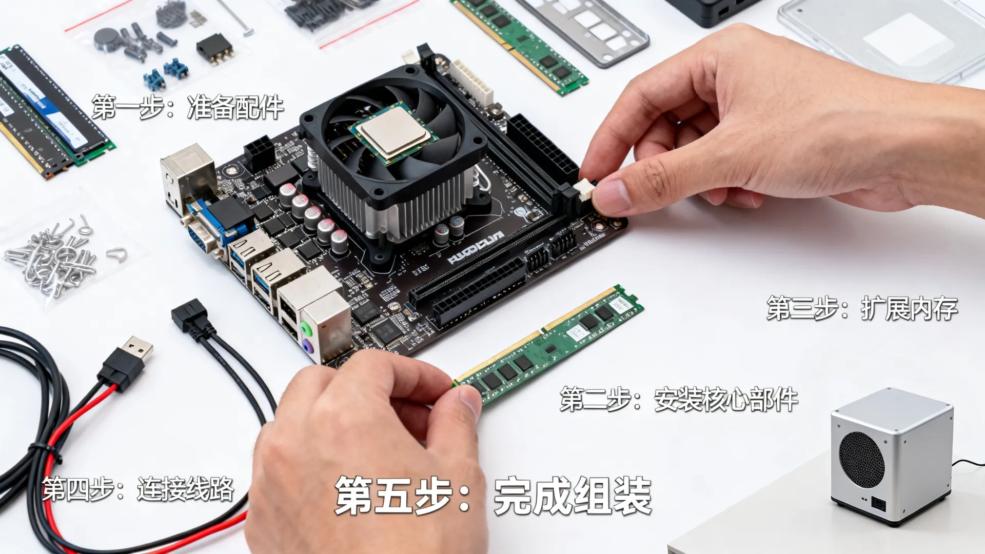 自制迷你小电脑教程图片