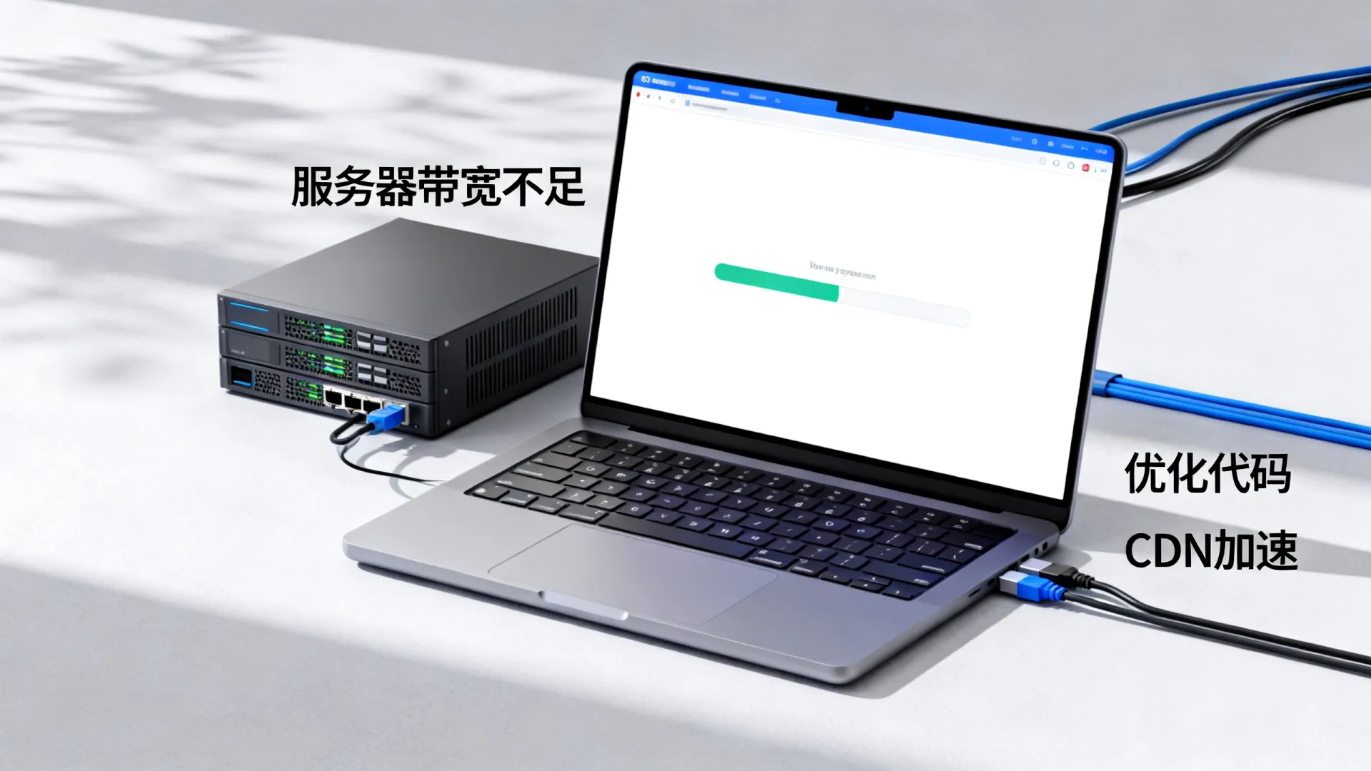 网站打开慢是服务器带宽不够吗? 网站打开慢是服务器带宽不够吗