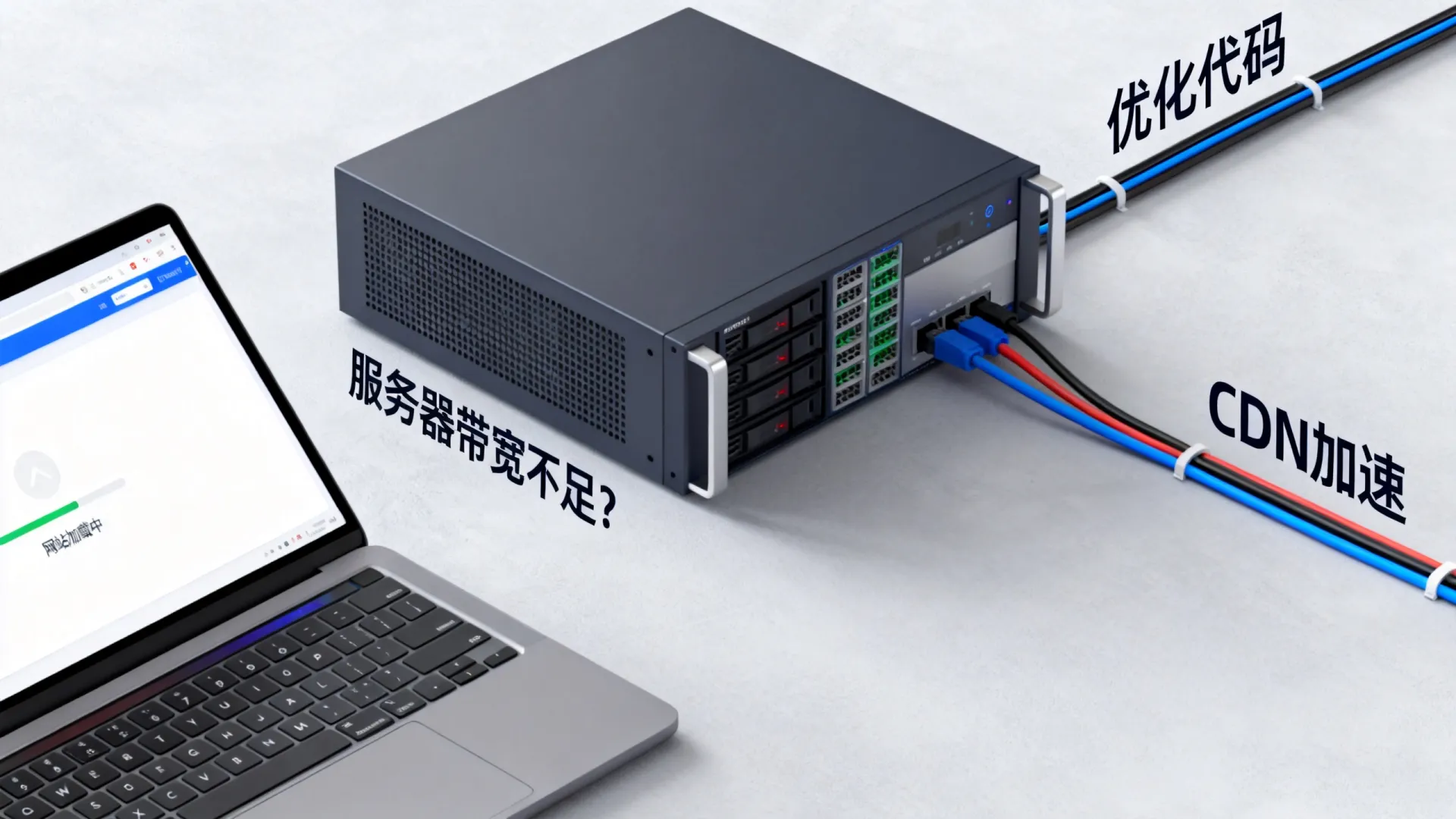 网站打开慢是服务器带宽不够吗? 网站打开慢是服务器带宽不够吗