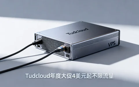 美国VPS哪家好？Tudcloud年度大促4美元起不限流量