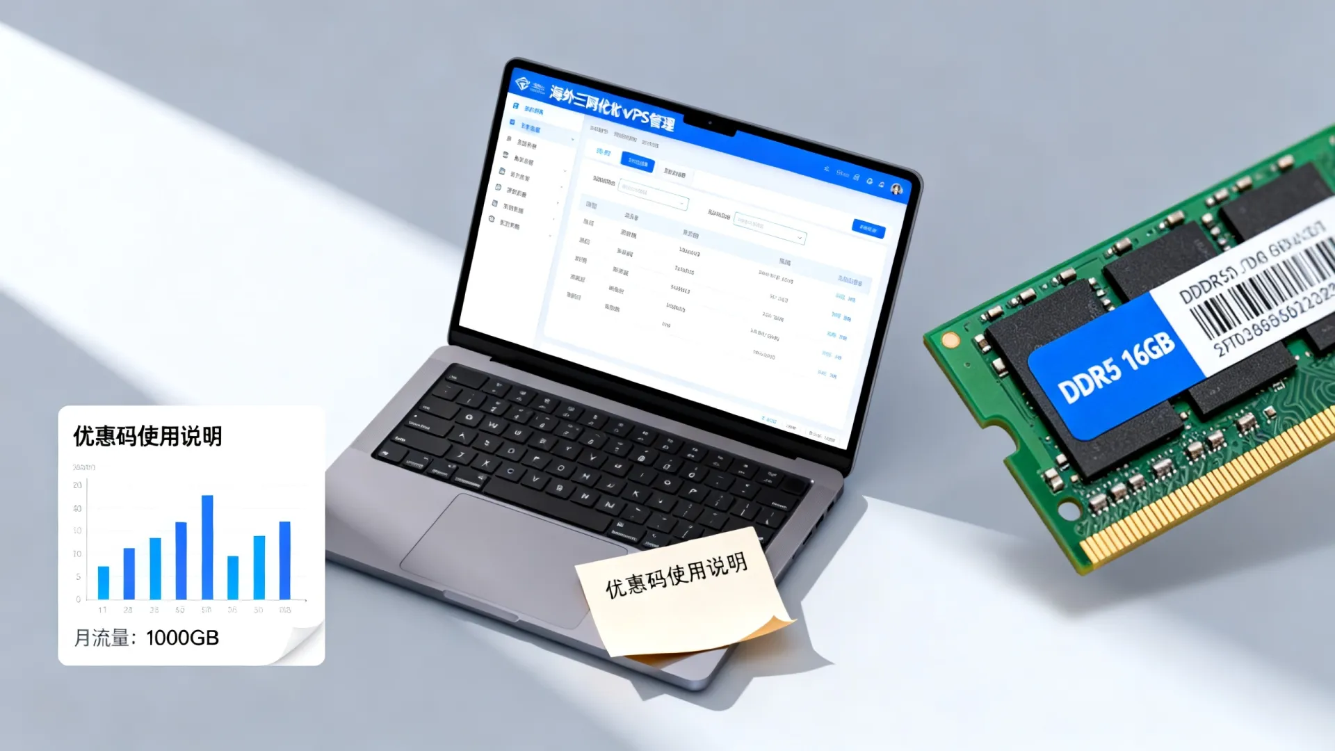 海外三网优化 vps优惠码 - DDR5内存,流量用不完,5折起 海外三网优化 vps优惠码