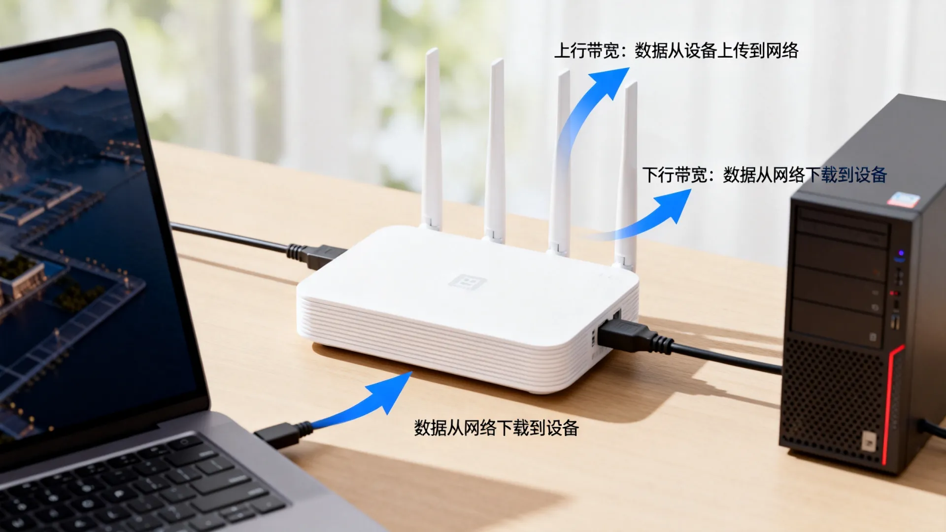 上行带宽和下行带宽区别