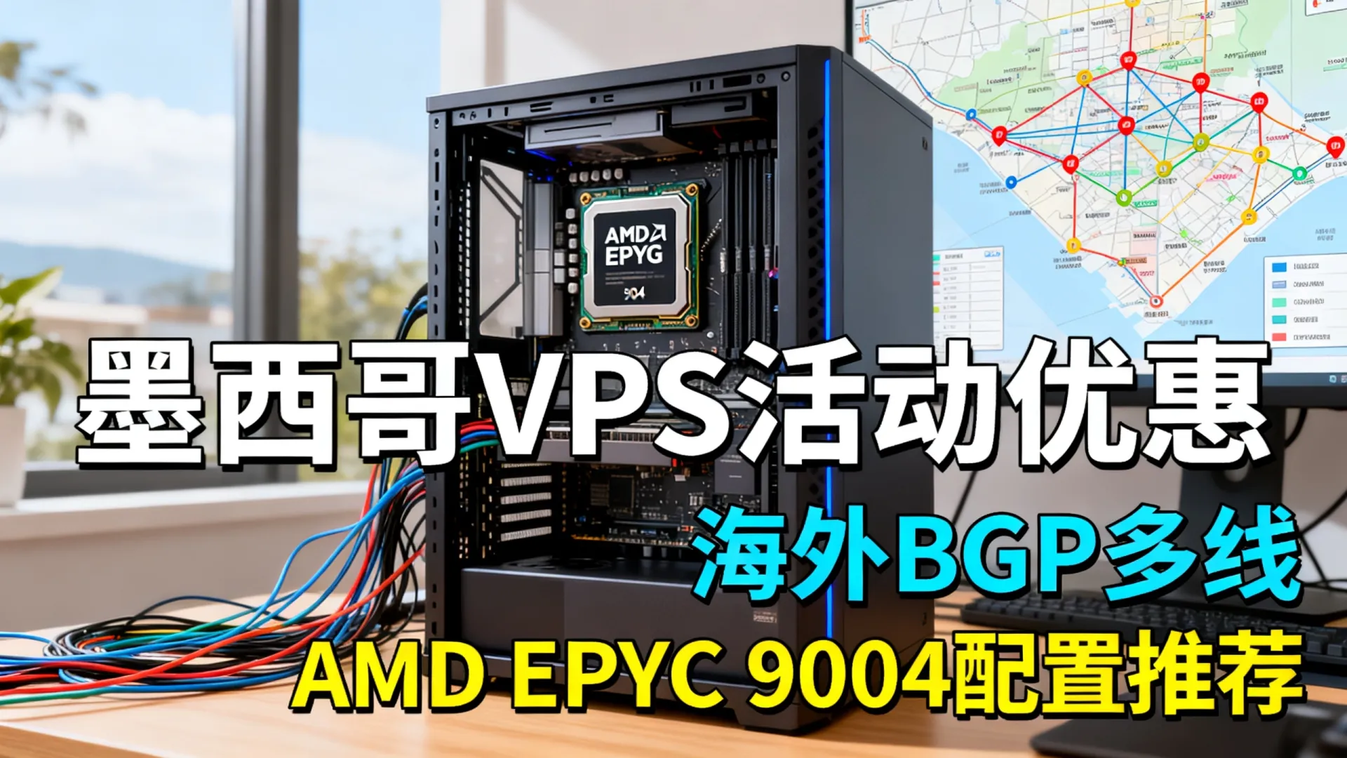 活动期间 海外BGP多线 墨西哥vps - AMD EPYC 9004,流量用不完 活动期间 海外BGP多线 墨西哥vps