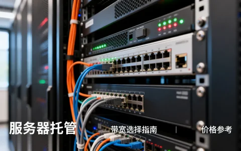 服务器托管带宽怎么选？托管服务器带宽多少钱