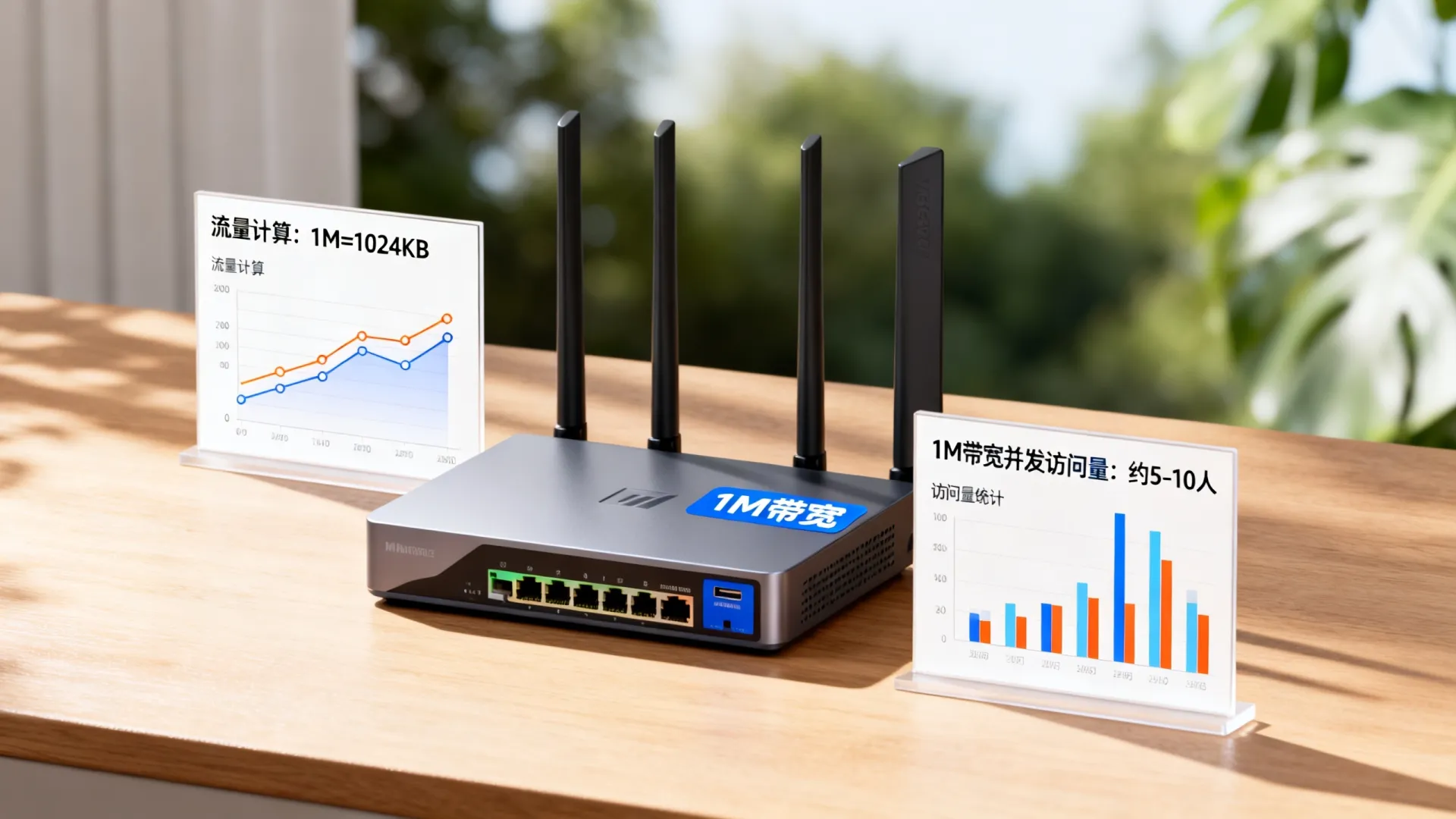 带宽1M等于多少流量?一次讲清楚 带宽1M等于多少流量