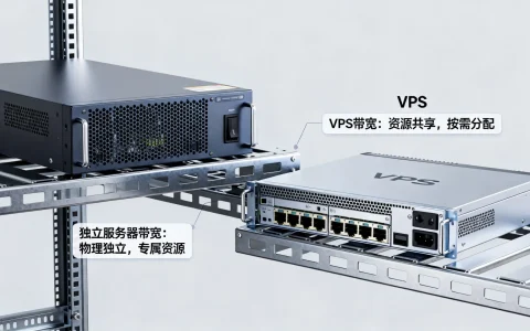 独立服务器带宽和VPS带宽区别在哪？独立服务器带宽和VPS带宽哪个好？
