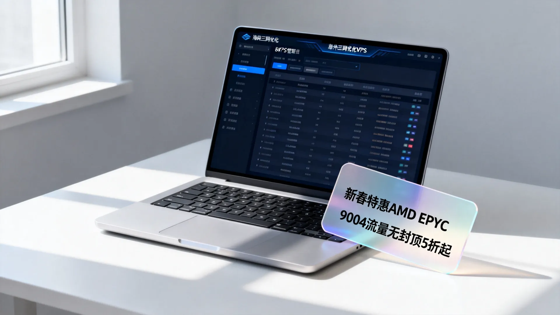 新春特惠 海外三网优化 vps优惠码 - AMD EPYC 9004,流量无封顶,5折起 新春特惠 海外三网优化 vps优惠码