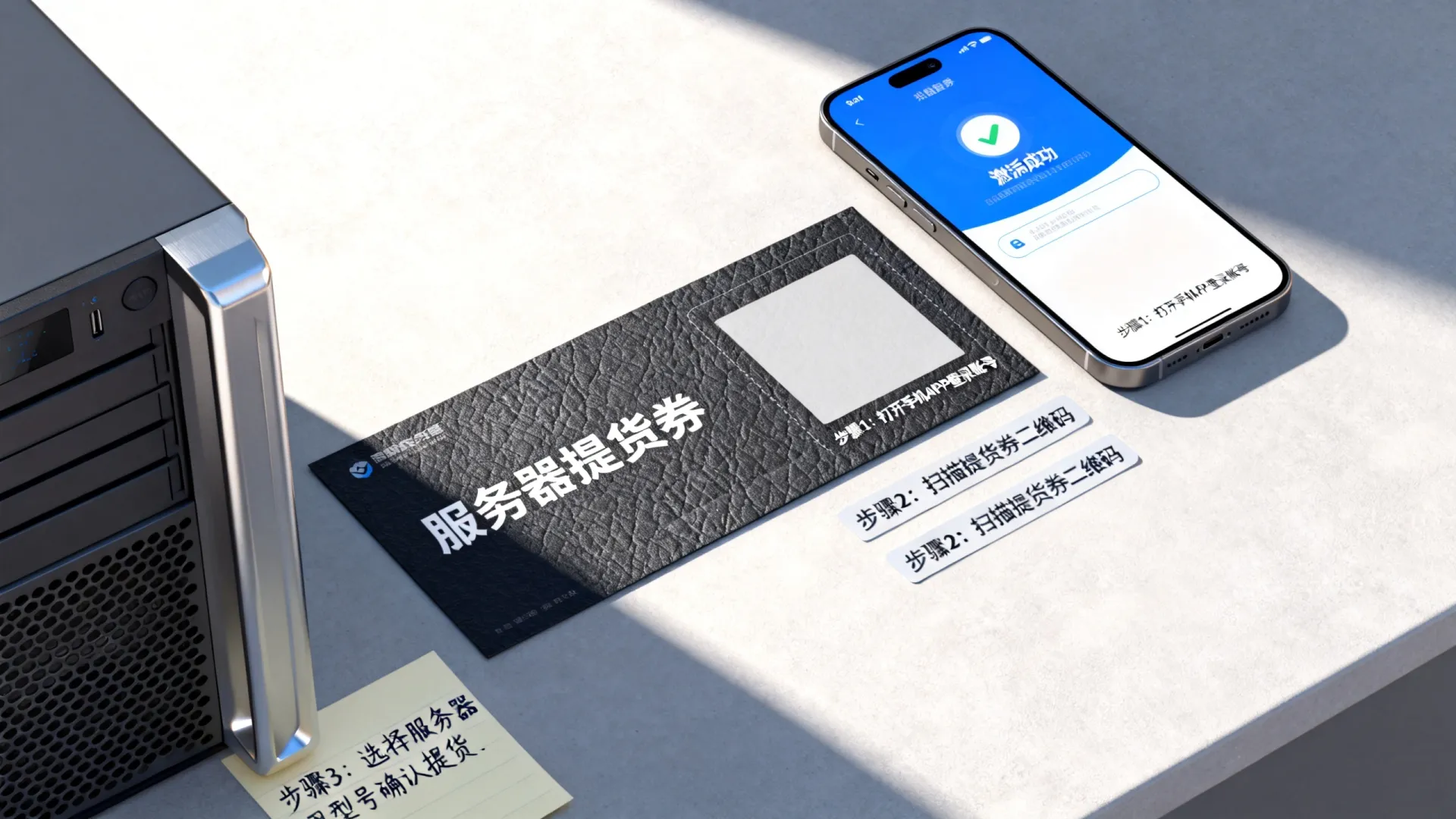 服务器提货券激活成功 服务器提货券激活成功