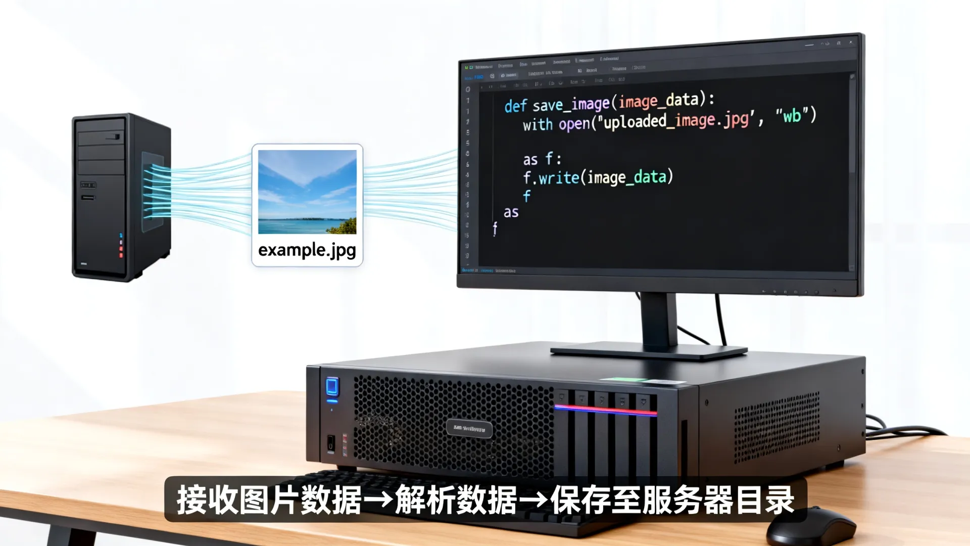 服务器接收图片并保存 服务器接收图片并保存