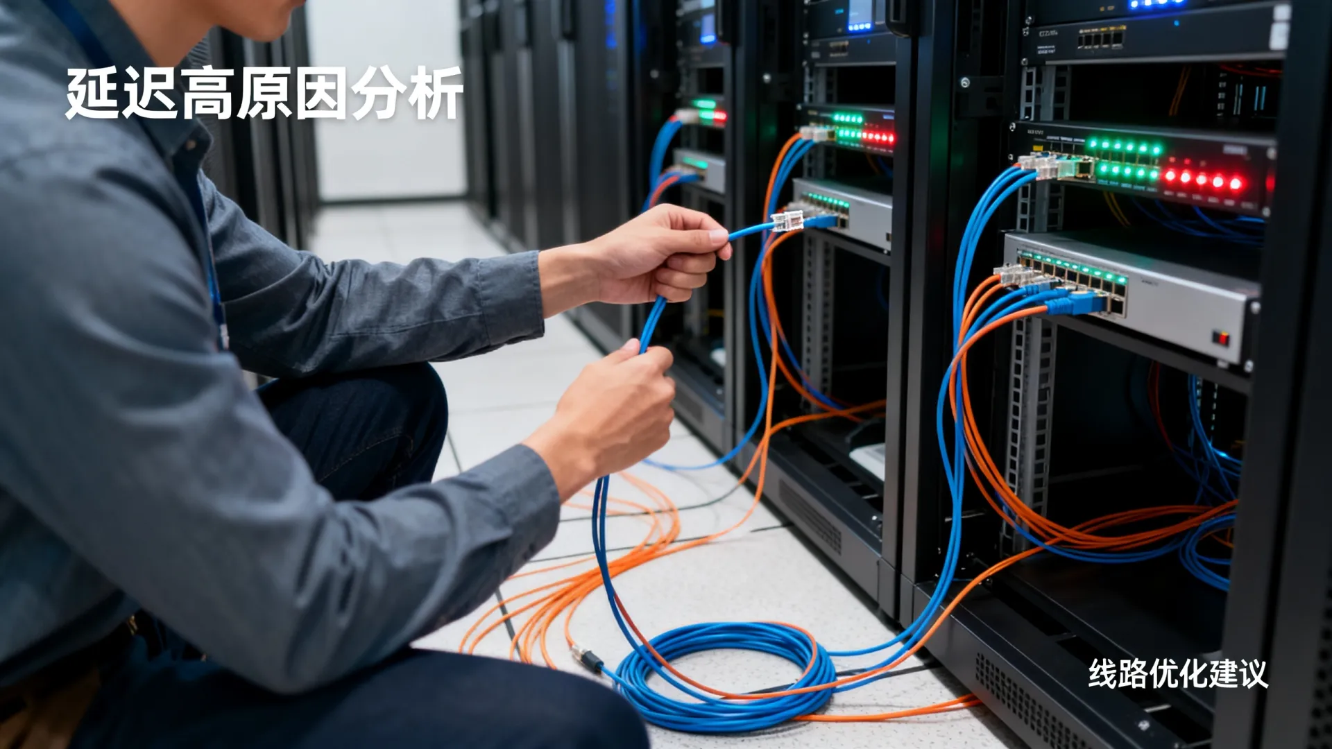 服务器线路不好延迟高怎么办