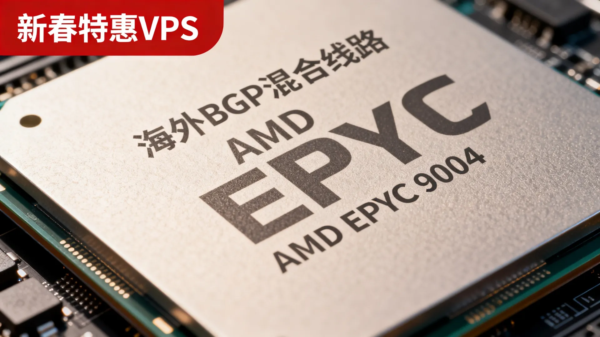 新春特惠 海外BGP混合线路 vps优惠码 - AMD EPYC 9004,流量无封顶 (独家) 新春特惠 海外BGP混合线路 vps优惠码