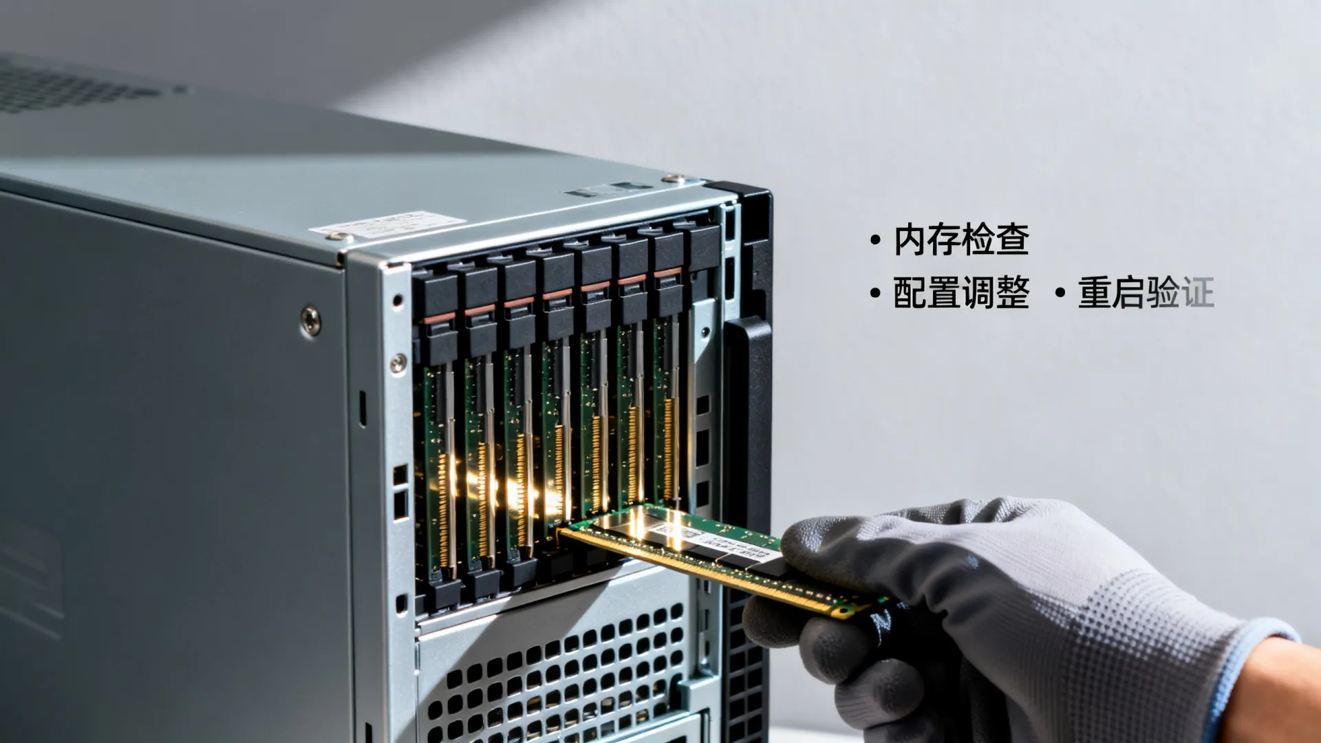 服务器提示内存配置错误怎么解决办法 服务器提示内存配置错误怎么解决办法