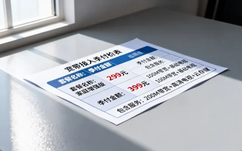 宽带接入季付多少钱，最新宽带接入季付价格表