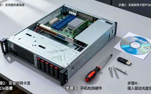 服务器换网卡后没法识别怎么办？网卡驱动安装教程
