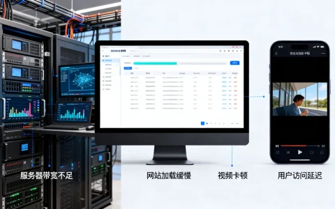 服务器带宽不足的表现有哪些？网站带宽不够怎么判断？