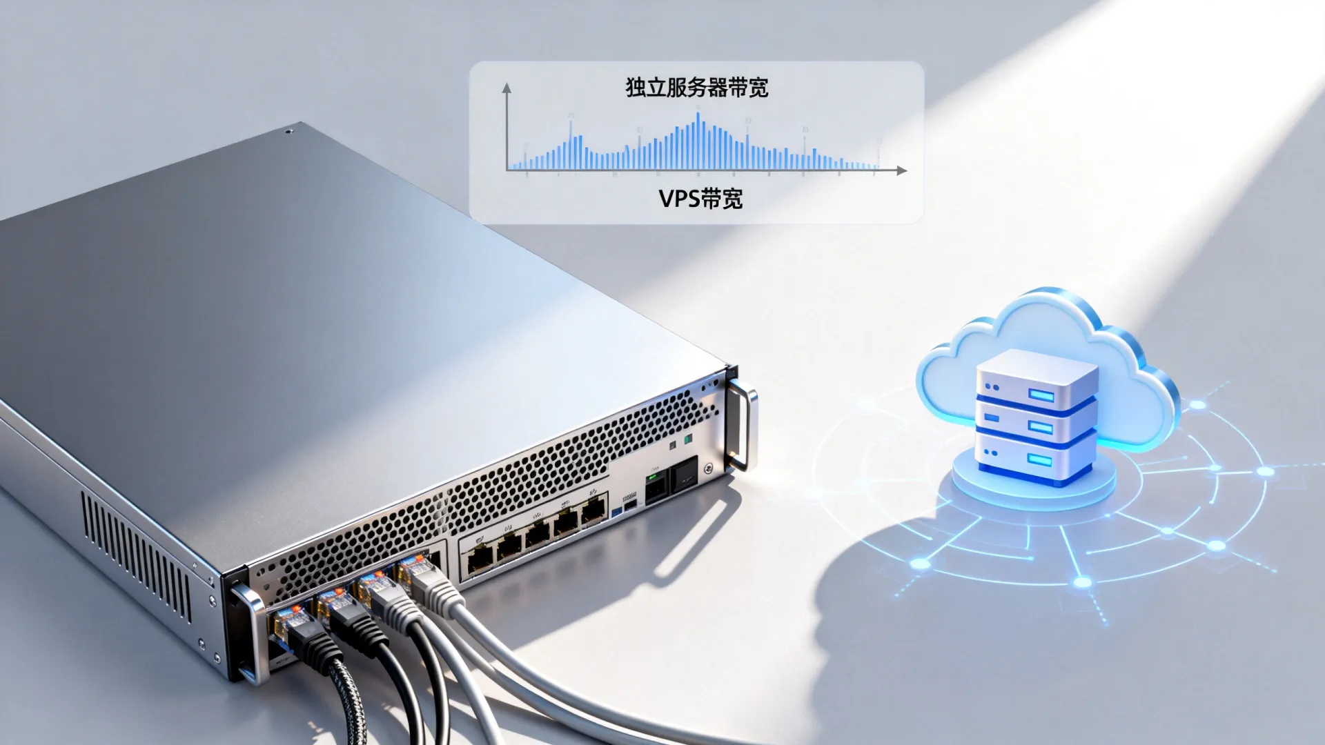 独立服务器带宽和VPS带宽区别在哪? 独立服务器带宽和VPS带宽区别在哪