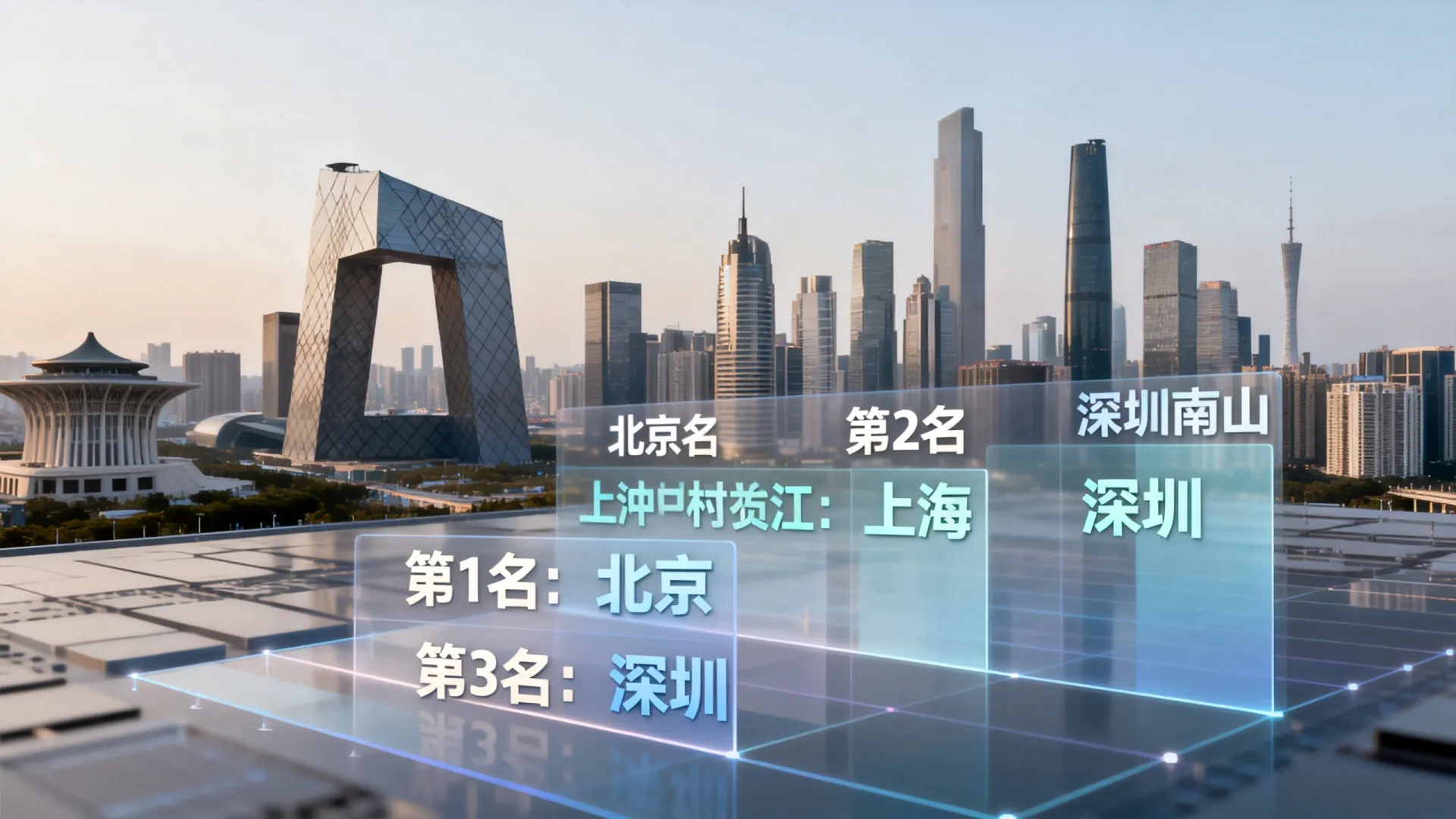 深度对比大模型应用城市排名,这些差距没想到 深度对比大模型应用城市排名