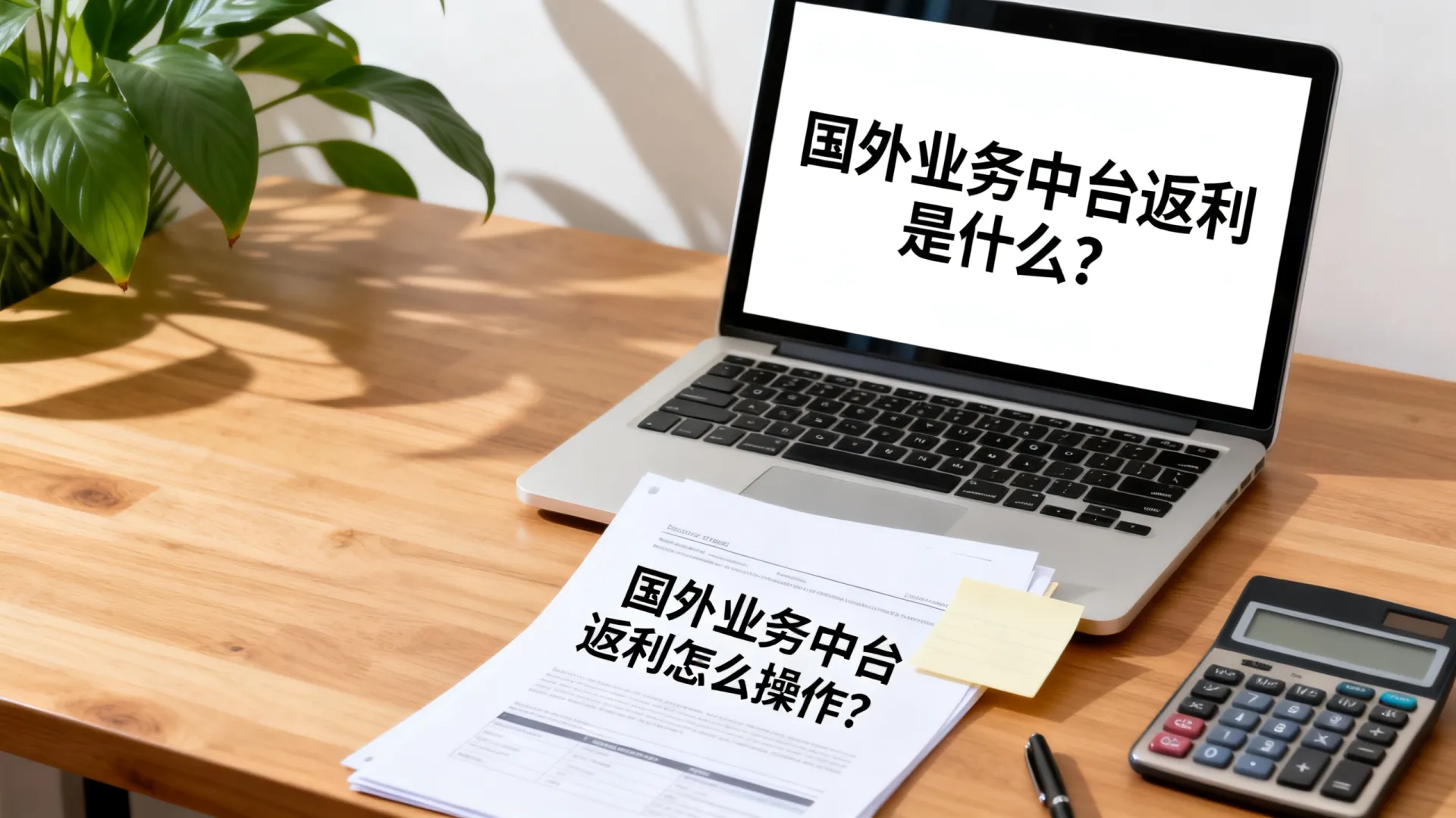 国外业务中台返利 国外业务中台返利