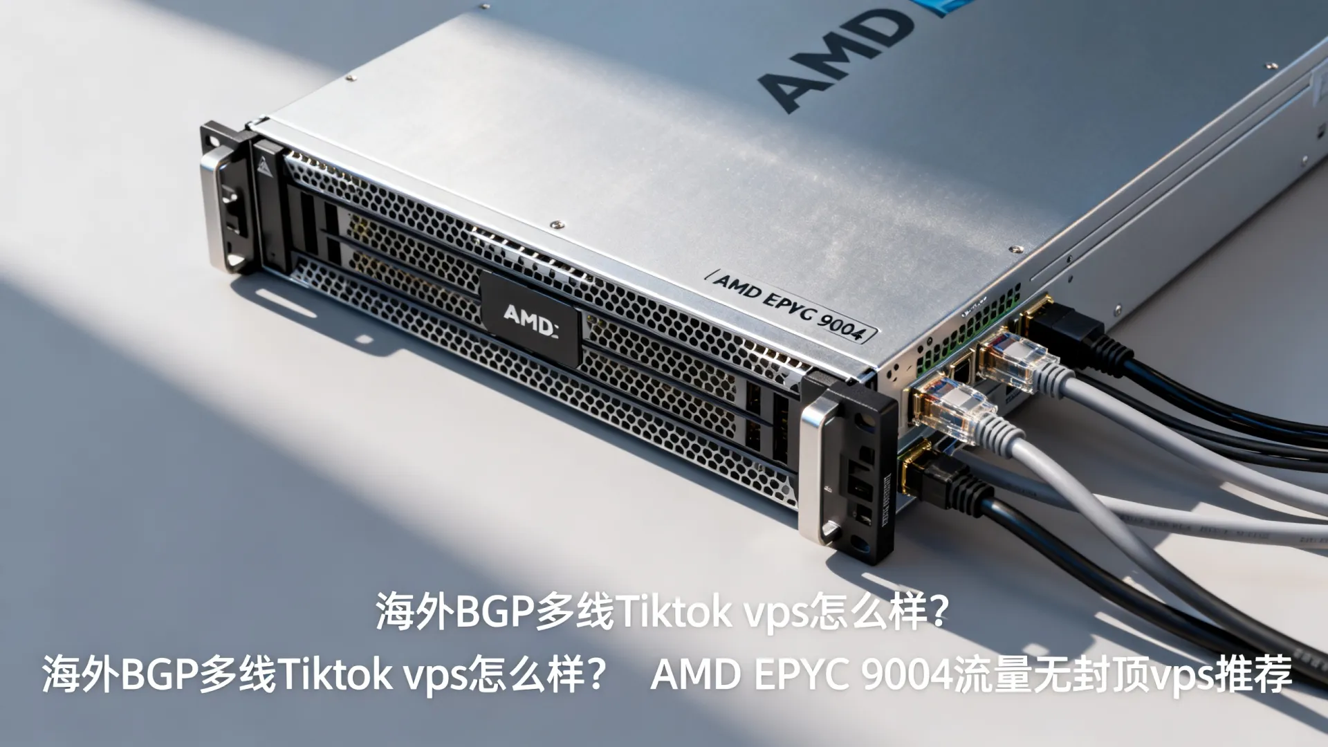 海外BGP多线 Tiktok vps - AMD EPYC 9004,流量无封顶,低至 海外BGP多线 Tiktok vps