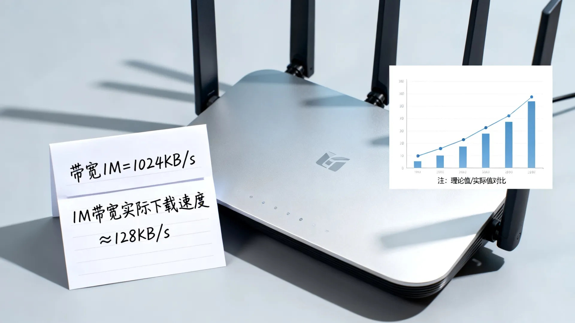 带宽1M等于多少流量?一次讲清楚 带宽1M等于多少流量